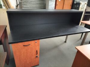 Black reception Counter 