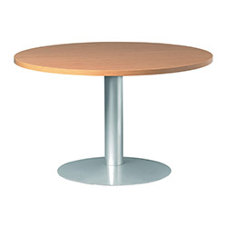 Round Meeting Table on Dome Base
